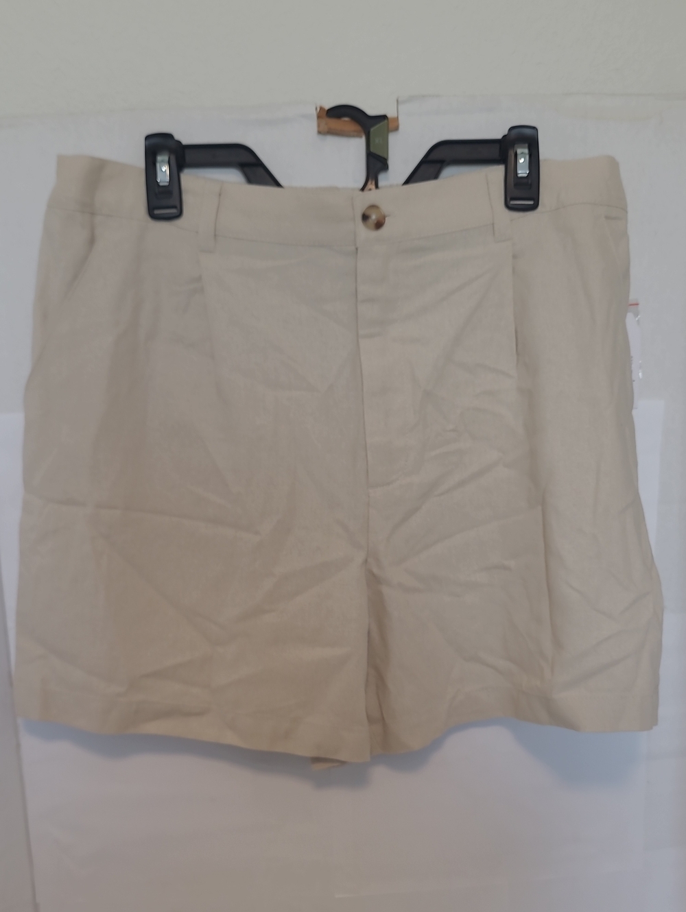 Time and Tru Women's Flat Front Khaki Shorts